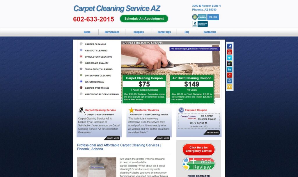 Carpet Cleaning Service AZ