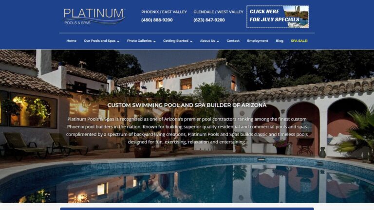 Platinum Pools & Spas