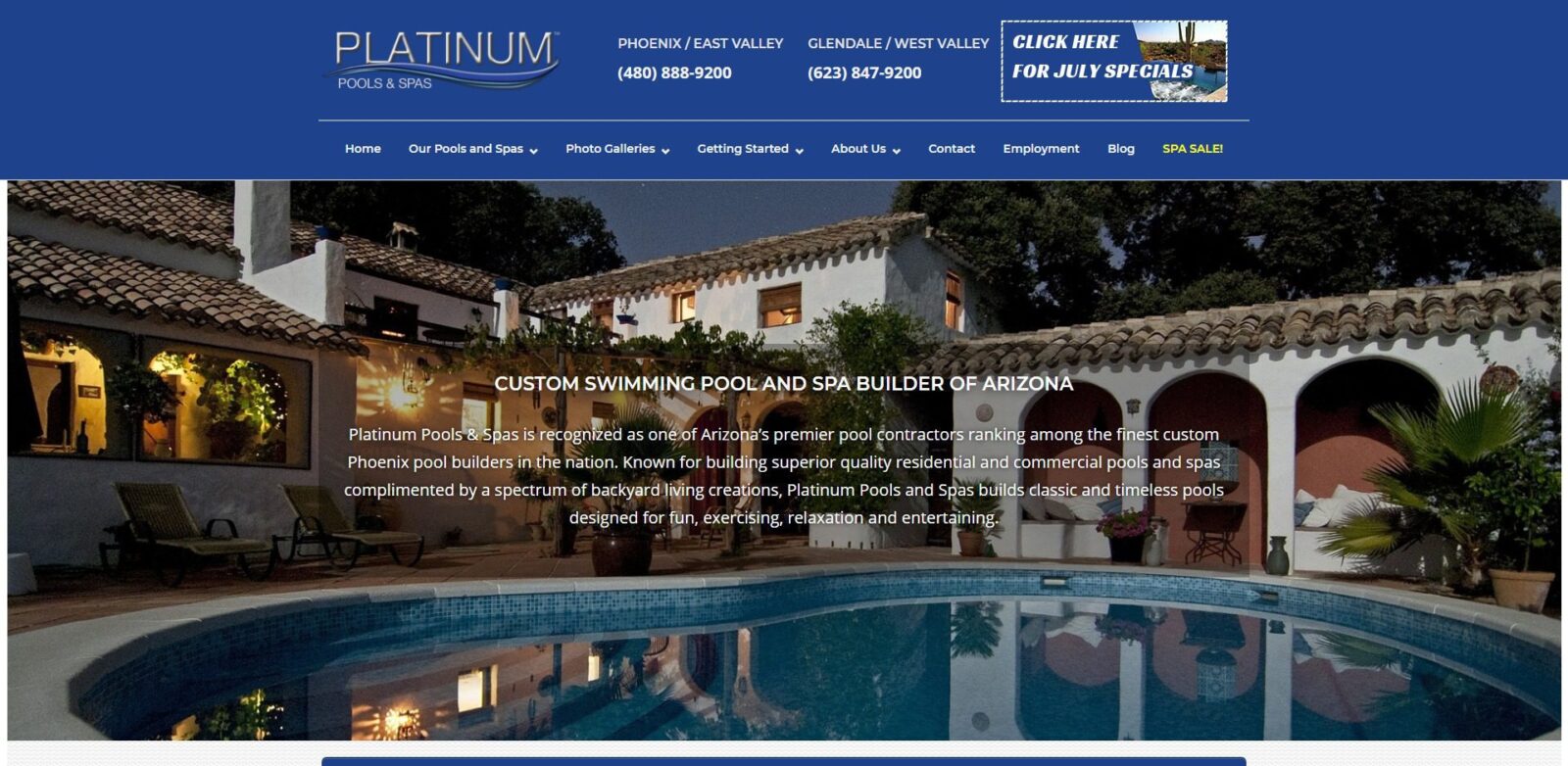 Platinum Pools & Spas