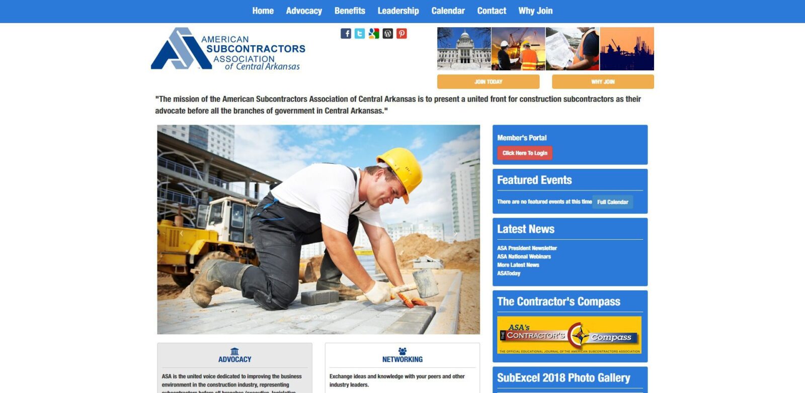 American Subcontractors Association of Central Arkansas