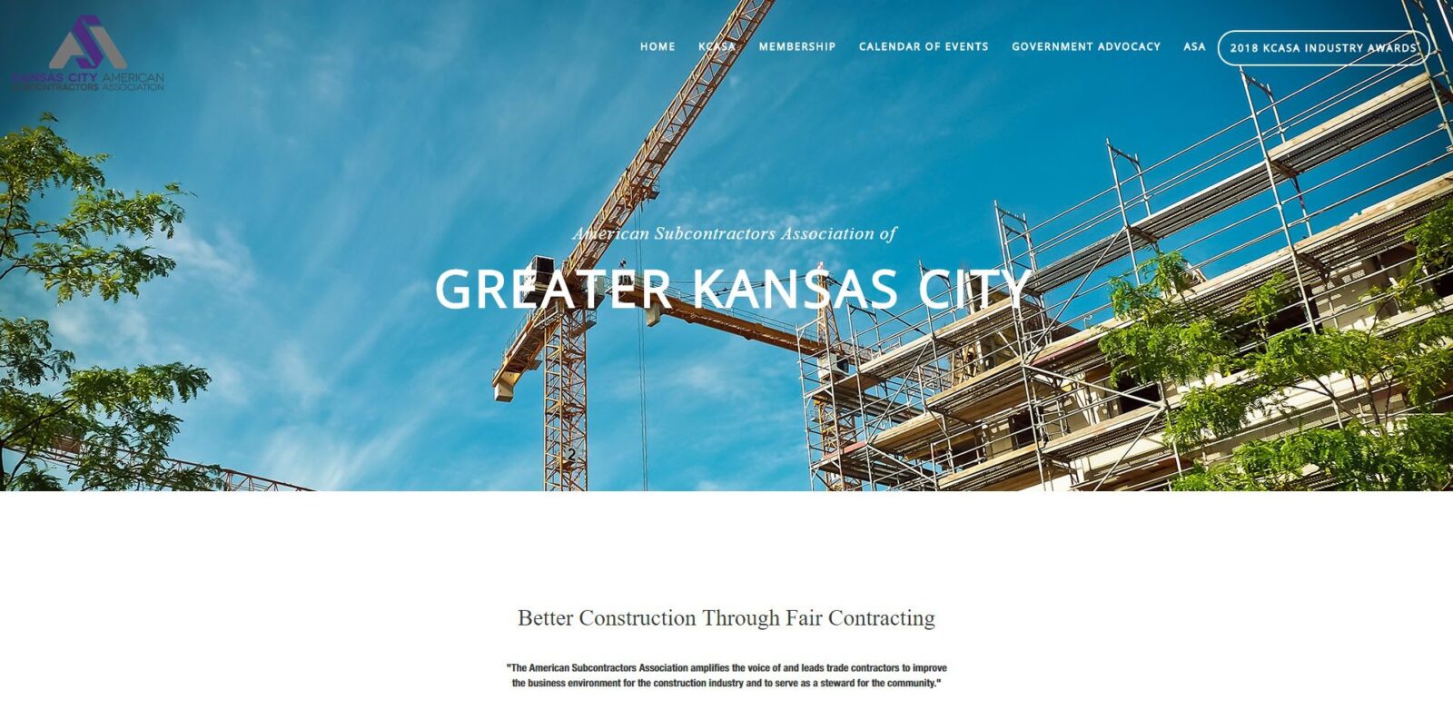 American Subcontractors Association of Kansas