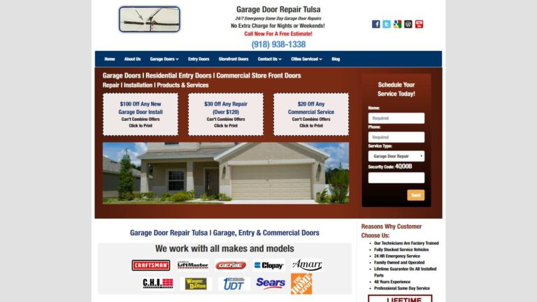 Garage Door Repair Tulsa