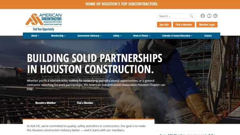 American Subcontractors Association Houston Chapter (ASA-HC)