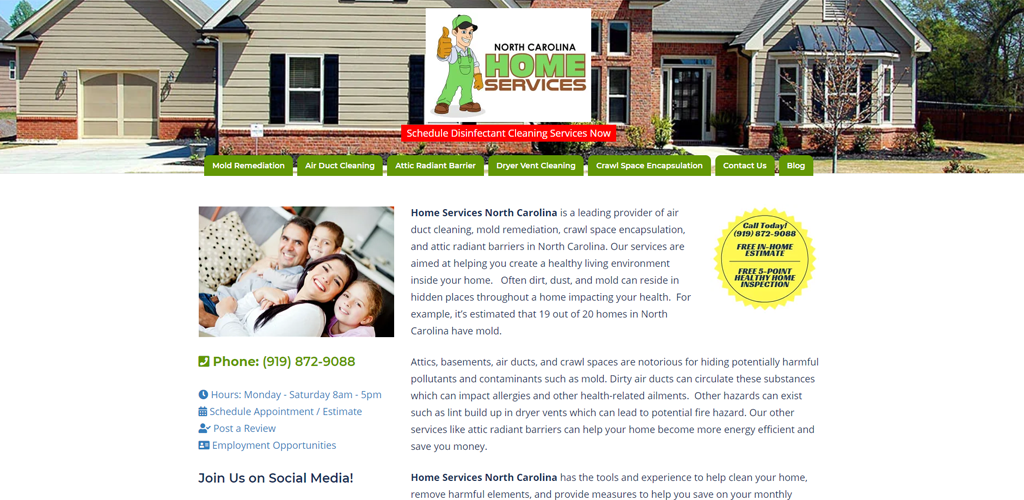 North Carolina Home Services