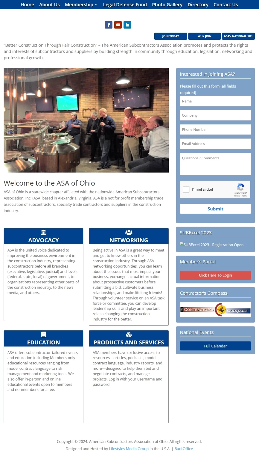 American Subcontractors Association of Ohio